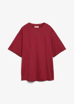bonprix bonprix Sudadera larga de algodón puro Rojo Best