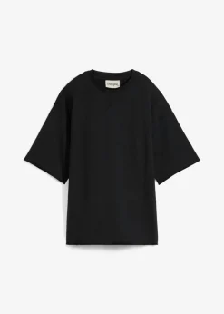 bonprix bonprix Sudadera larga de algodón puro Negro