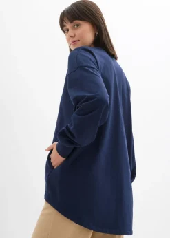 bonprix bonprix Sudadera oversize Azul marino Outlet