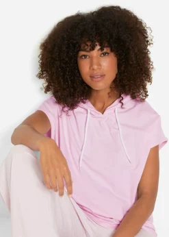 bonprix bonprix Sudadera oversize con capucha lila moteado Best