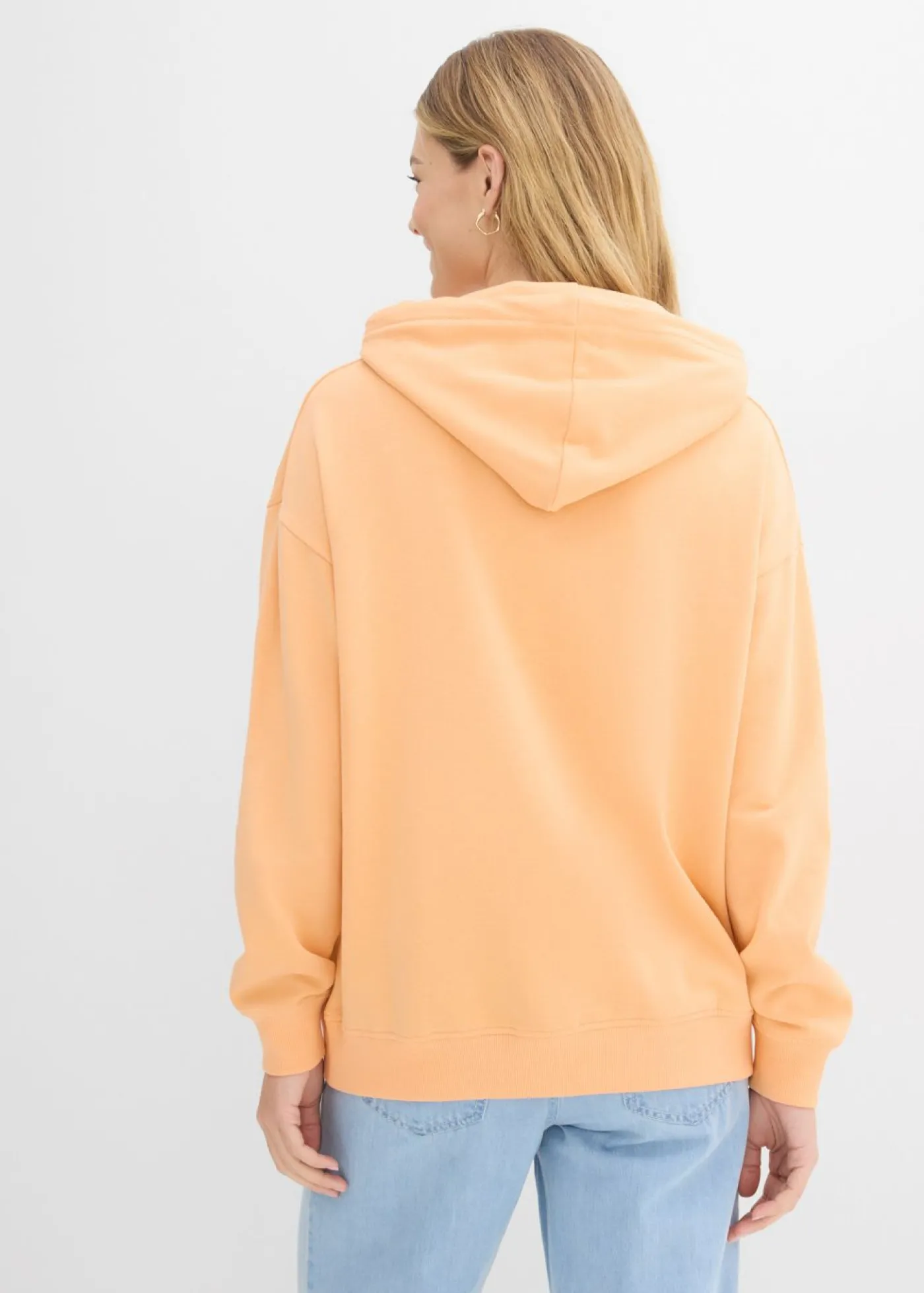 bonprix bonprix Sudadera oversize con capucha Papaya Sale