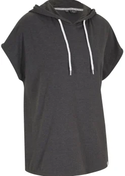bonprix bonprix Sudadera oversize con capucha Antracita jaspeado Online
