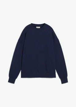 bonprix bonprix Sudadera oversize de algodón orgánico Azul marino Clearance