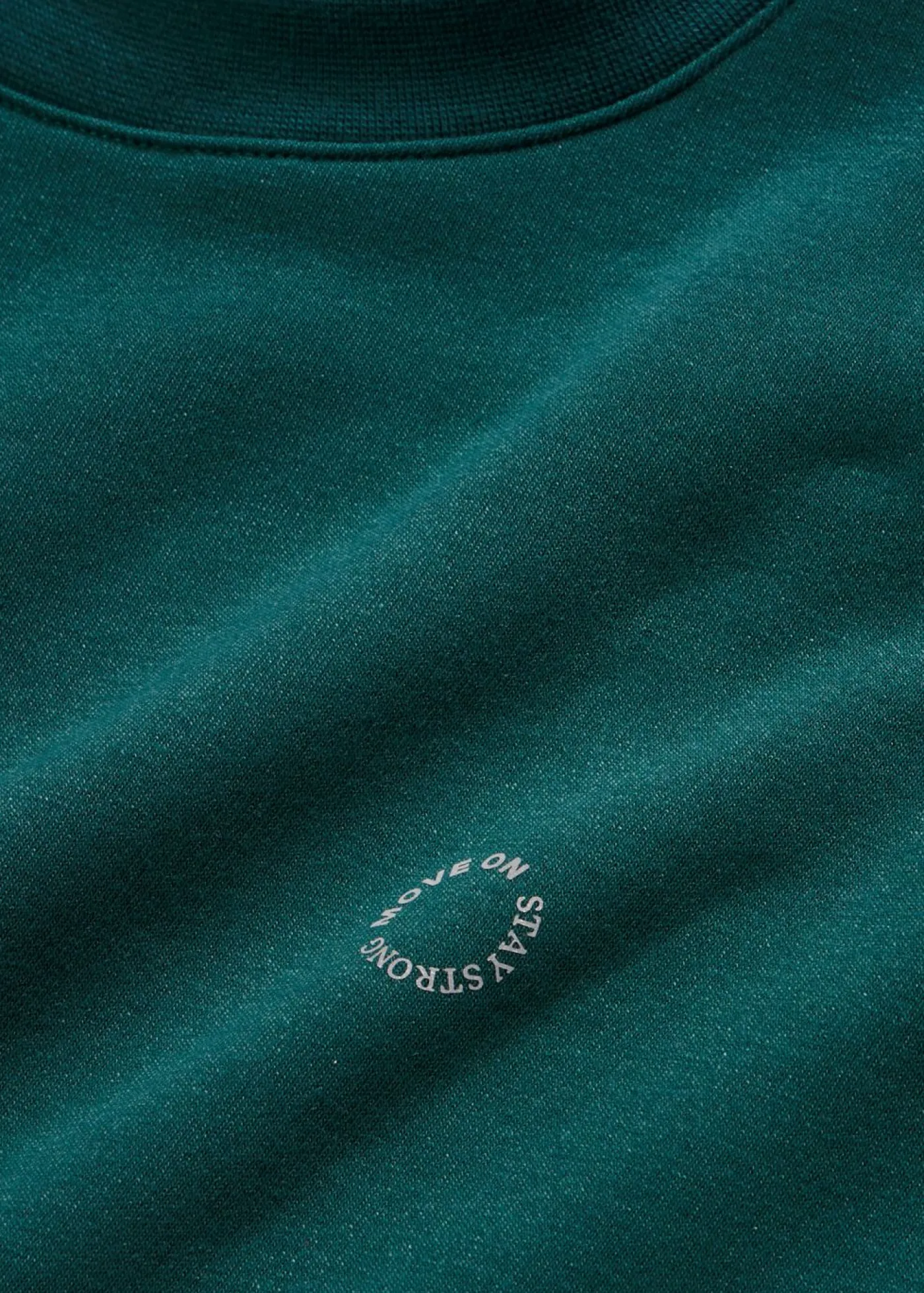 bonprix bonprix Sudadera térmica de material de secado rápido con corte holgado Verde petróleo