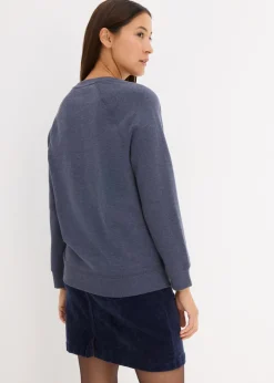 bonprix bonprix Sudadera (2 unidades) antracita jaspeado+azul marino Discount