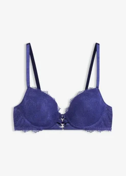 bonprix bonprix Sujetador con detalles decorativos azul pacífico oscuro Best