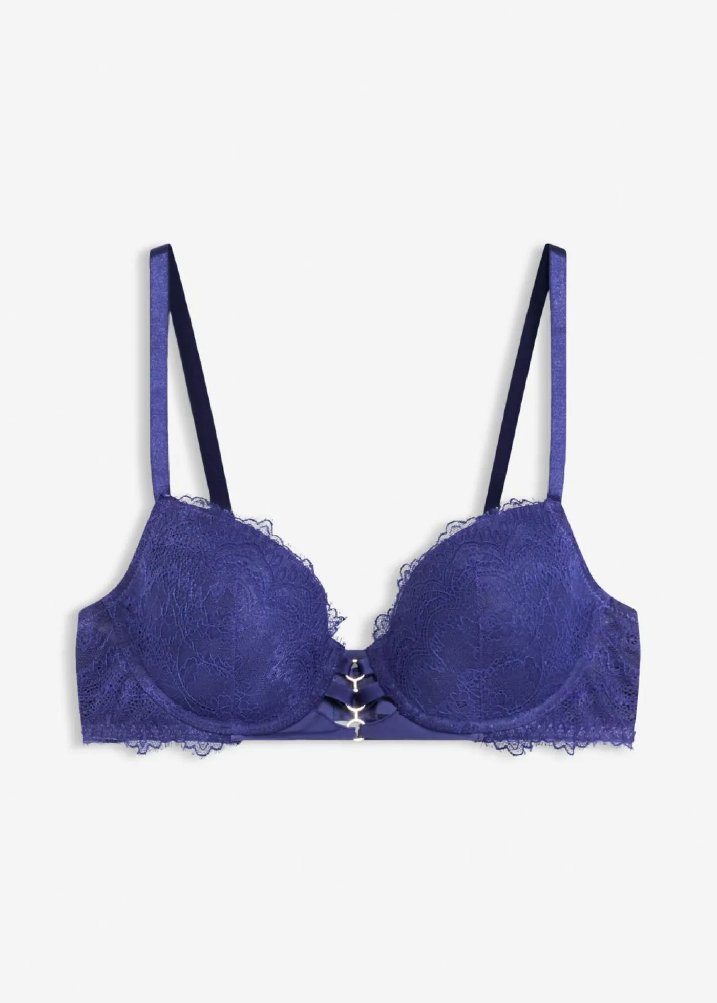 bonprix bonprix Sujetador con detalles decorativos azul pacífico oscuro