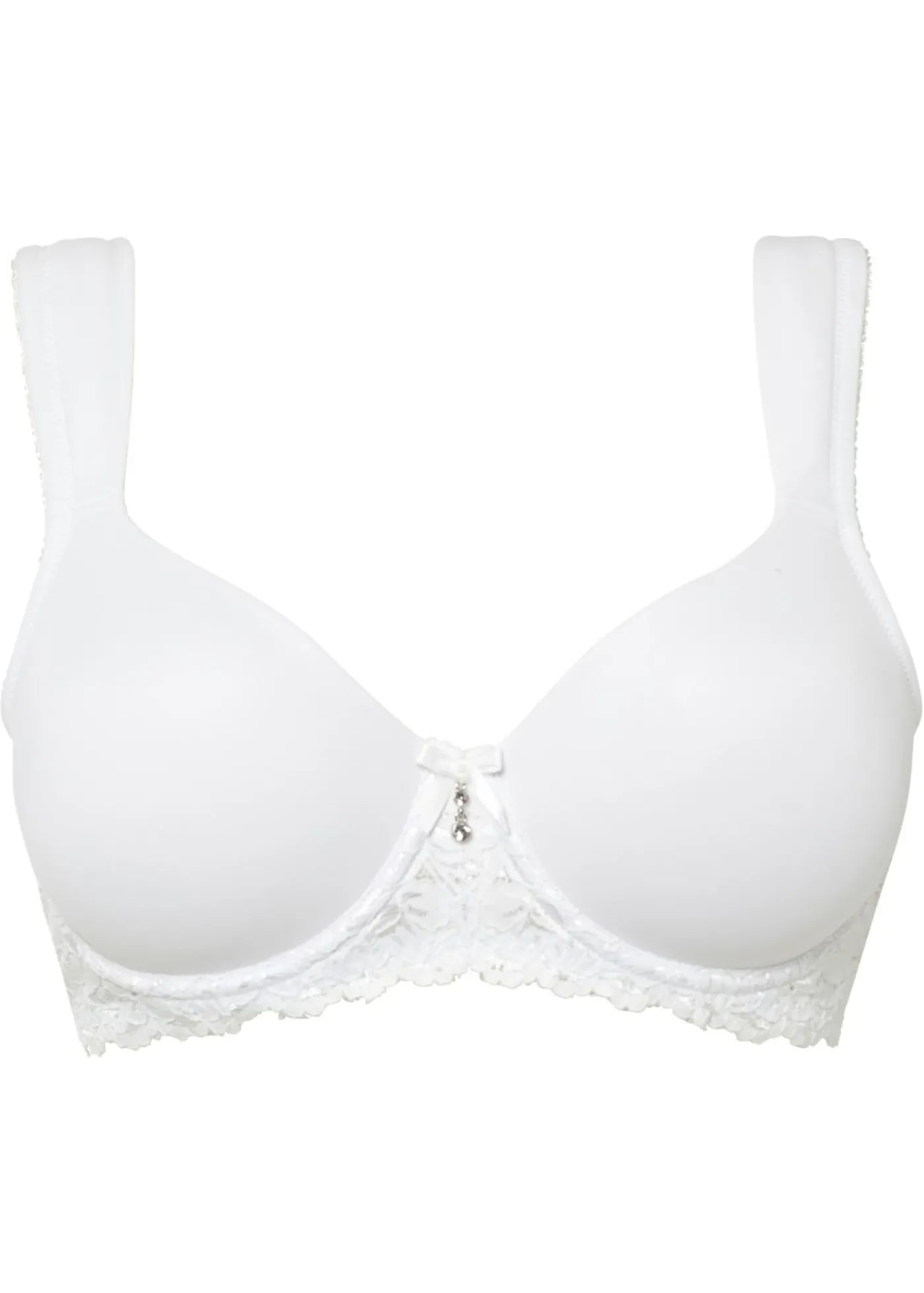 bonprix bonprix Sujetador con tirantes acolchados Blanco Sale