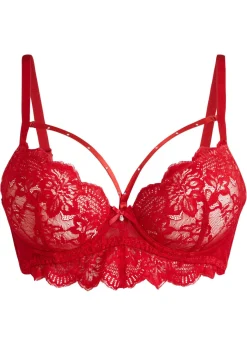 bonprix bonprix Sujetador con tirantes desmontables Rojo salsa New