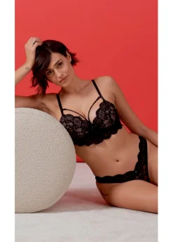 bonprix bonprix Sujetador con tirantes desmontables Negro Hot