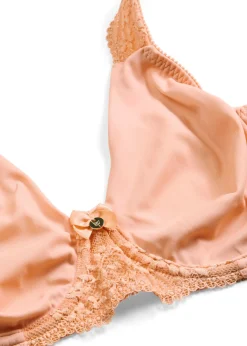 bonprix bonprix Sujetador de camiseta con tirantes acolchados papaya suave Sale