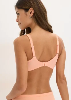 bonprix bonprix Sujetador de camiseta con tirantes acolchados papaya suave Sale