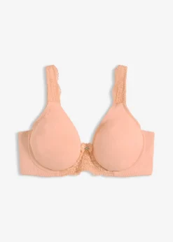bonprix bonprix Sujetador de camiseta con tirantes acolchados papaya suave Best