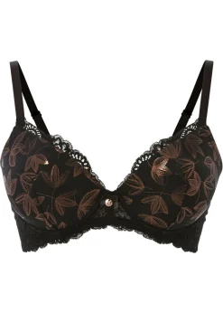 bonprix bonprix Sujetador de copa Negro-cobre New