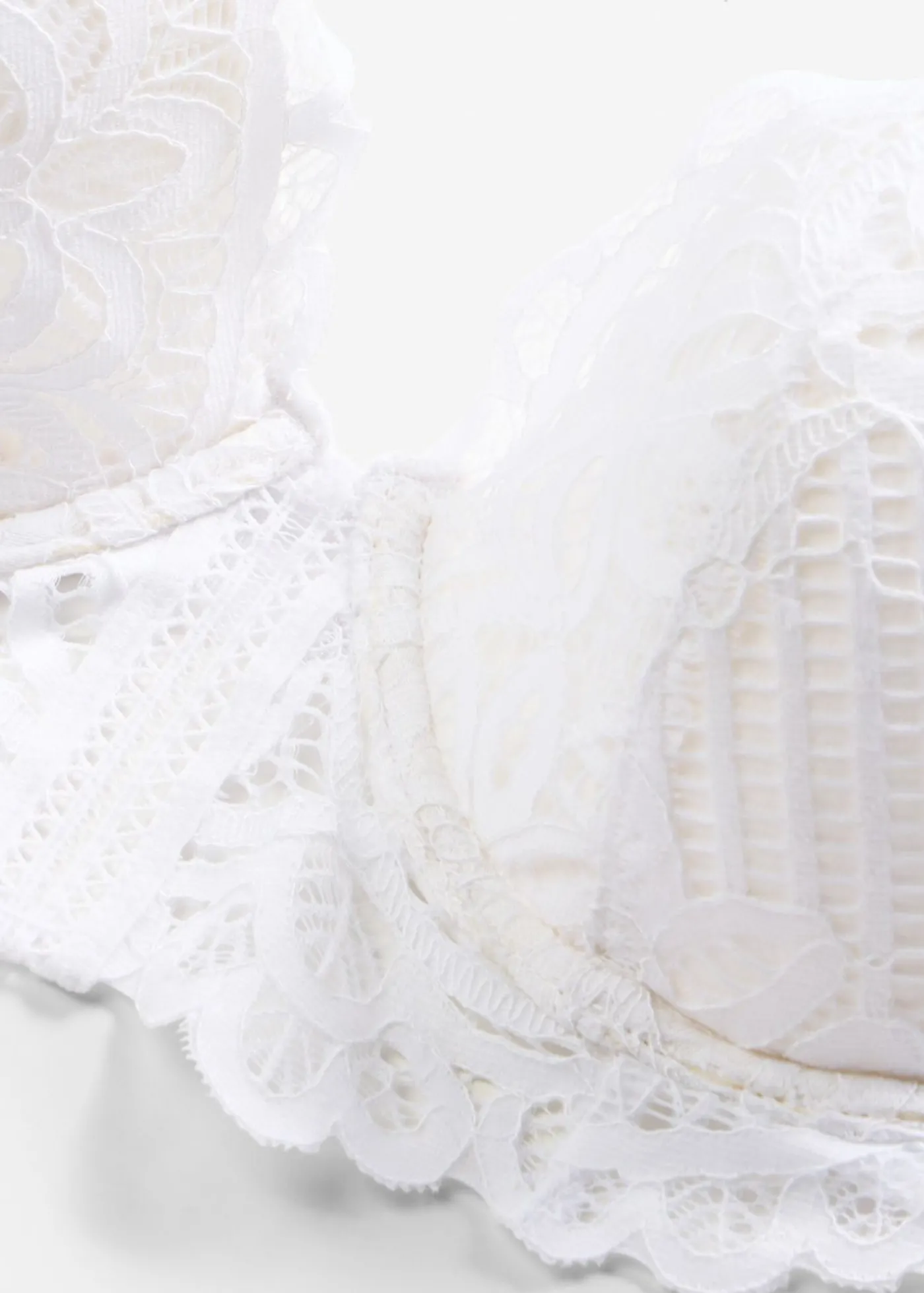 bonprix bonprix Sujetador de encaje elegante Blanco Discount