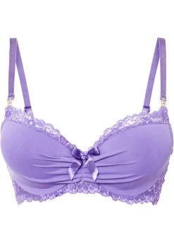bonprix bonprix Sujetador de poliamida reciclada lila claro Discount