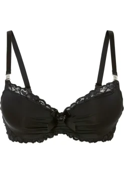 bonprix bonprix Sujetador de poliamida reciclada Negro