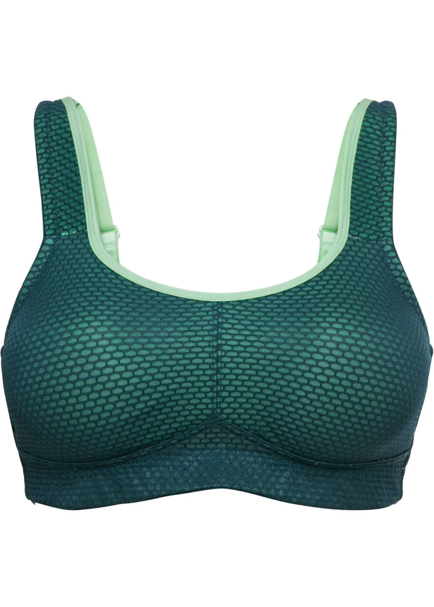 bonprix bonprix Sujetador deportivo con gran sujeción Verde azulado-menta suave Hot