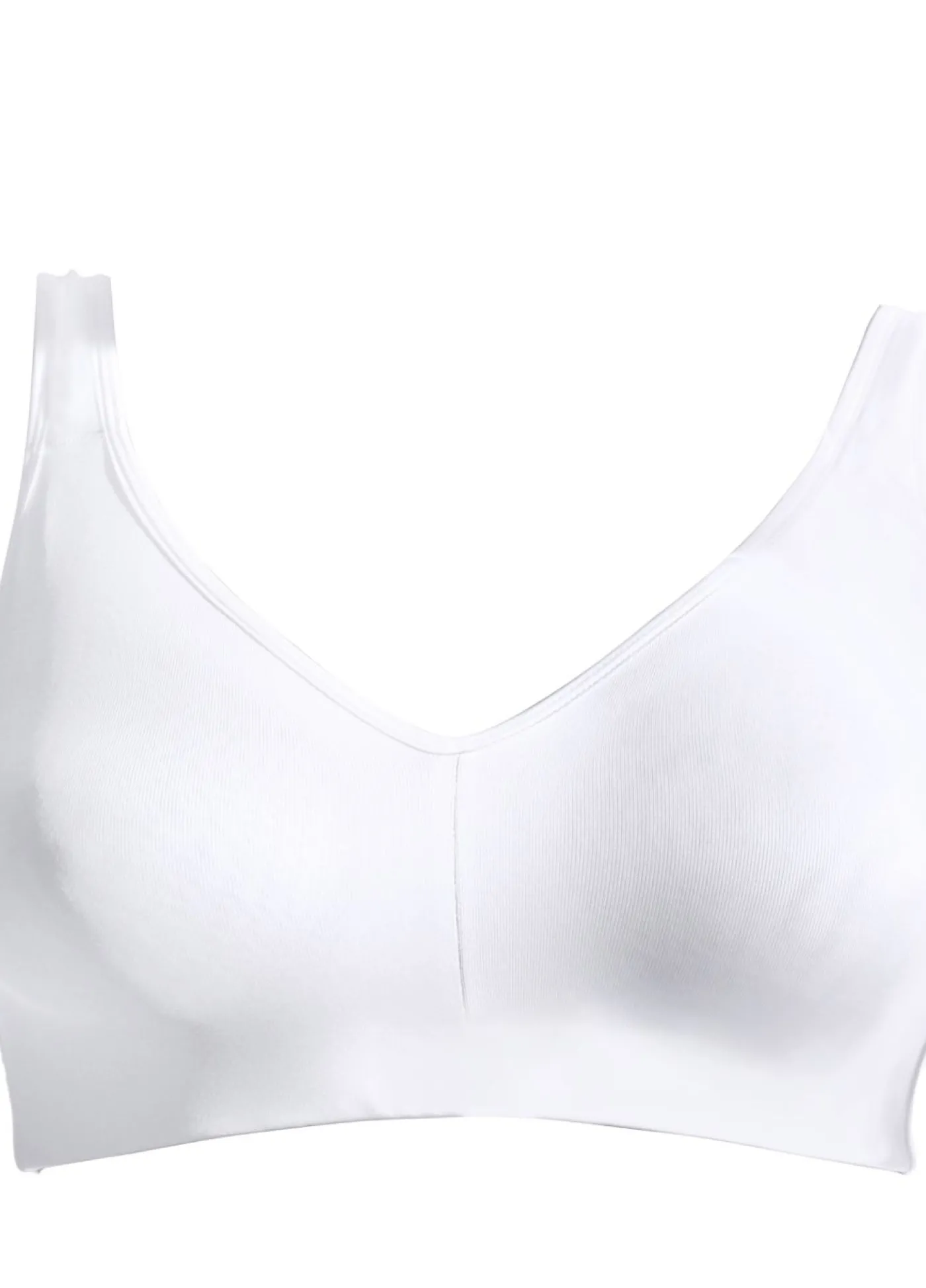 bonprix bonprix Sujetador deportivo con sujeción media Blanco