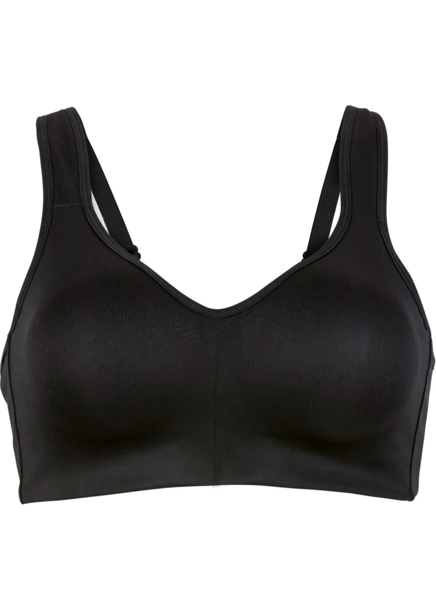 bonprix bonprix Sujetador deportivo con sujeción media Negro New