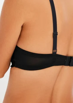 bonprix bonprix Sujetador push-up con aros Negro Discount