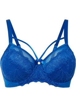bonprix bonprix Sujetador reductor con encaje delicado Azur Clearance
