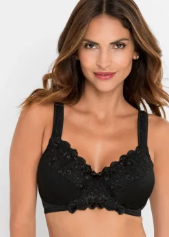 bonprix bonprix Sujetador reductor con tirantes acolchados Negro Online