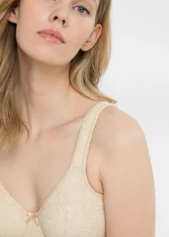bonprix bonprix Sujetador reductor con tirantes acolchados Nude New