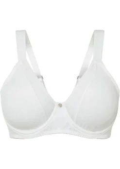 bonprix bonprix Sujetador reductor con tirantes acolchados Blanco