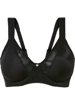 bonprix bonprix Sujetador reductor con tirantes acolchados Negro Outlet