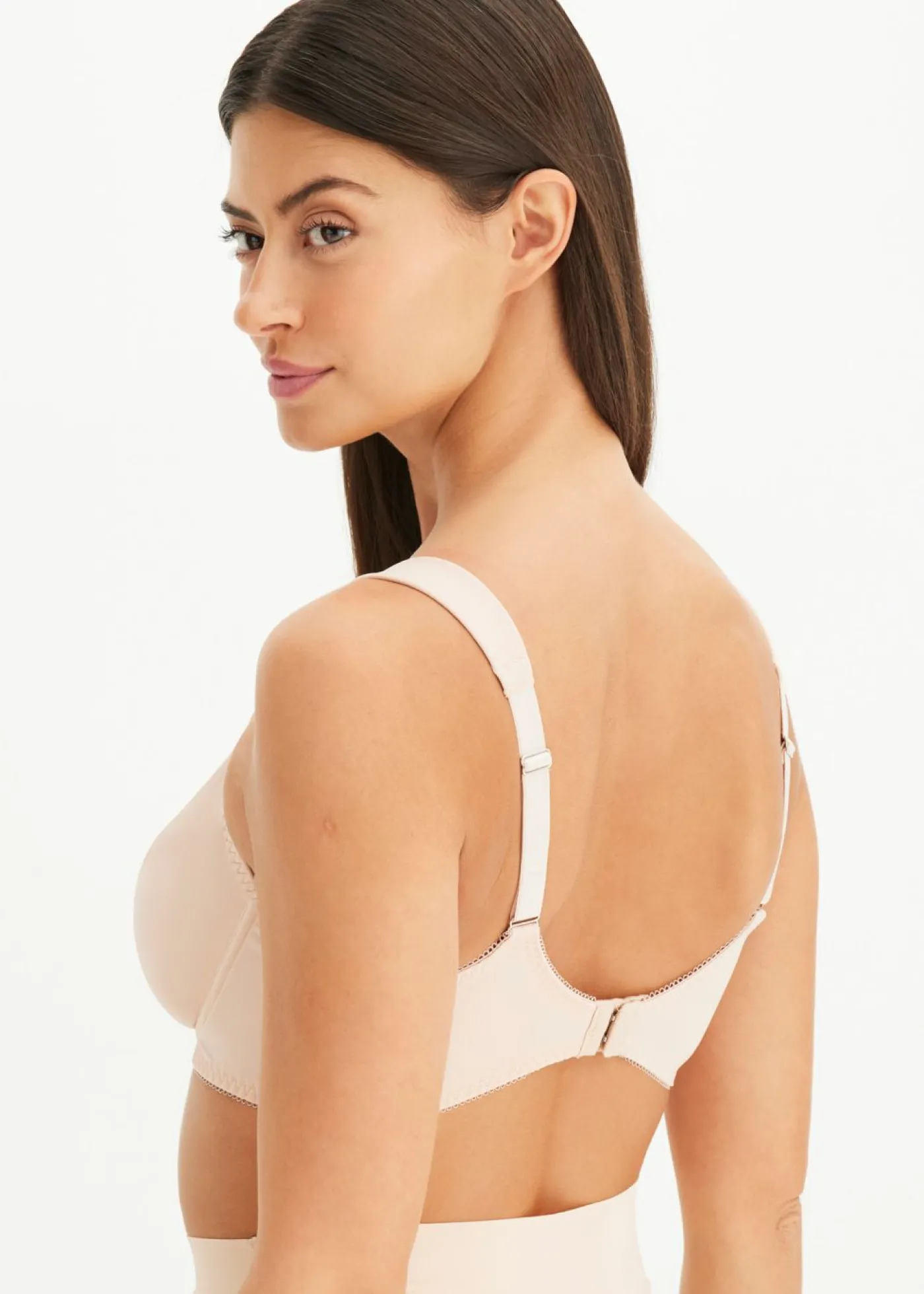 bonprix bonprix Sujetador reductor con tirantes acolchados Beige mate Sale