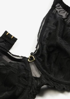 bonprix bonprix Sujetador reductor con tirantes acolchados Negro Outlet