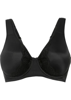 bonprix bonprix Sujetador reductor con tirantes acolchados Negro Online