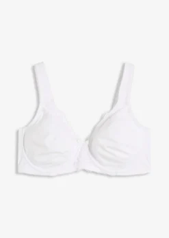 bonprix bonprix Sujetador reductor con tirantes acolchados Blanco Hot