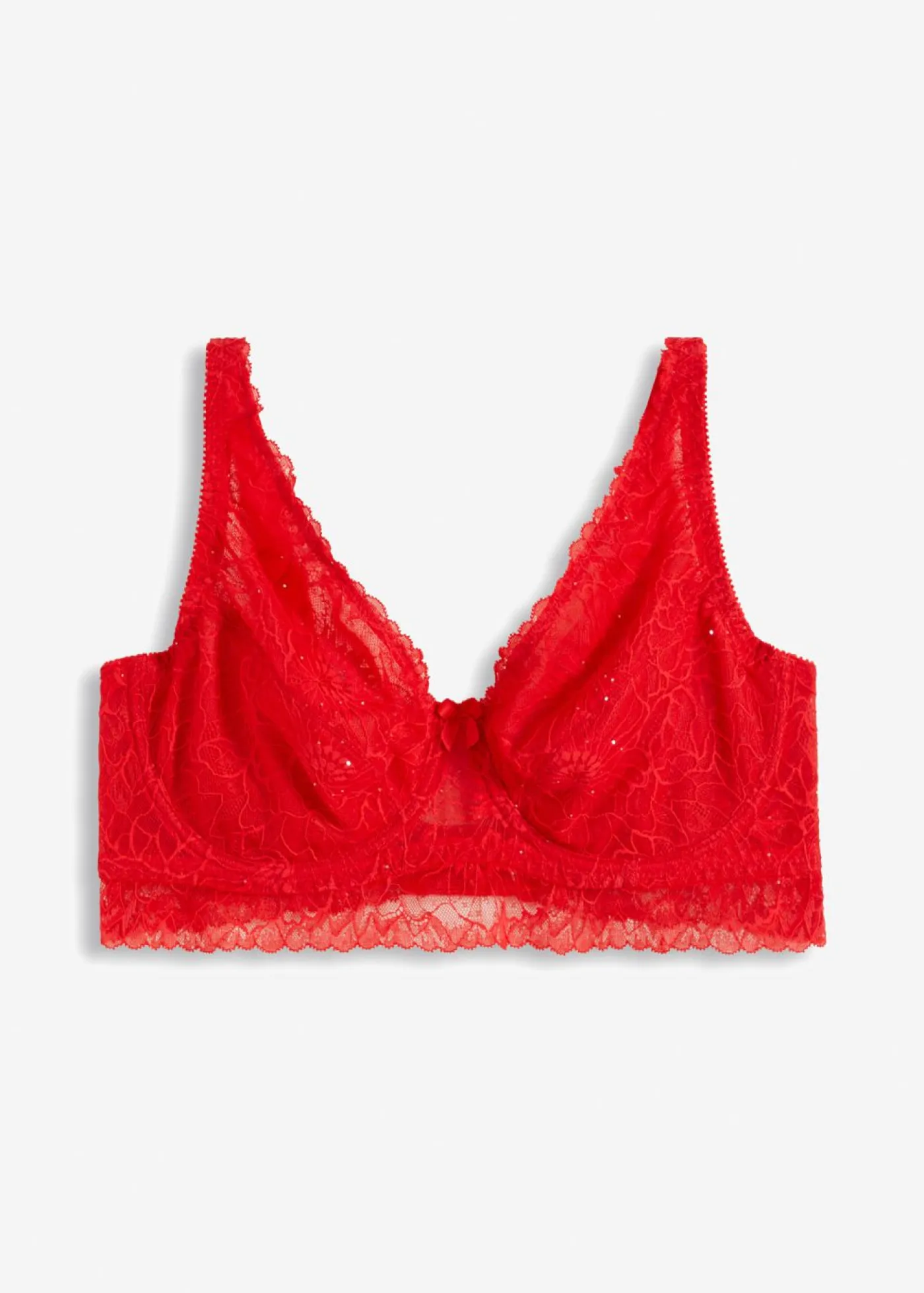 bonprix bonprix Sujetador reductor de encaje con aros y lentejuelas elegantes fresa Hot