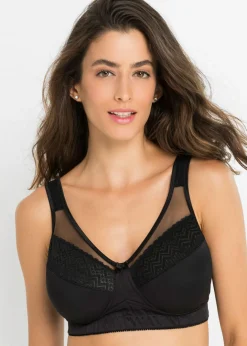 bonprix bonprix Sujetador reductor sin aros Negro Online