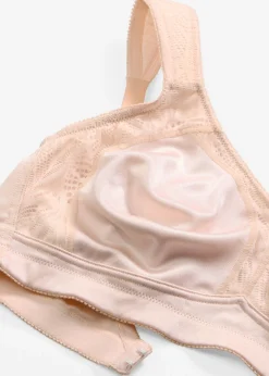 bonprix bonprix Sujetador reductor sin aros con tirantes acolchados rosa pálido Outlet