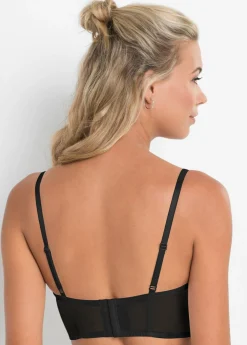 bonprix bonprix Sujetador tipo balconette de encaje Blanco lana