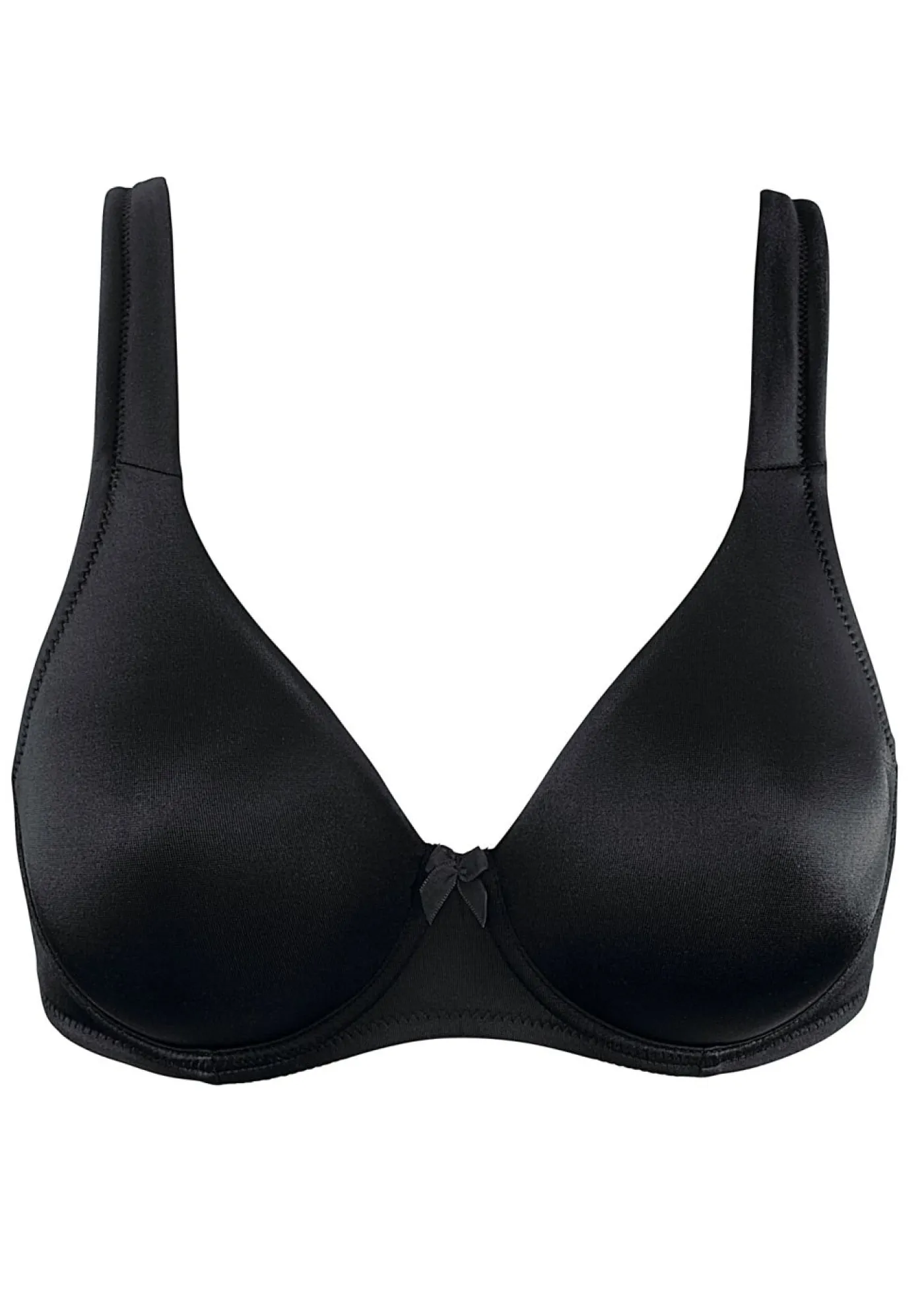 bonprix bonprix Sujetador tipo camiseta con aros Negro New