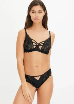 bonprix bonprix Tanga Negro Discount