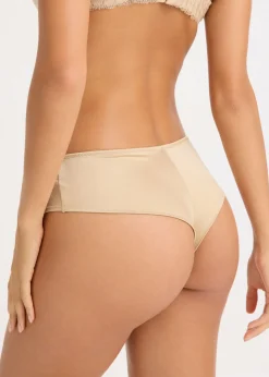 bonprix bonprix Tanga sin costuras Beige pardo Online