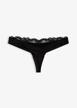 bonprix bonprix Tanga sin costuras Negro Online