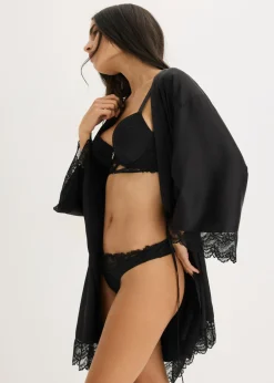 bonprix bonprix Tanga sin costuras Negro Online