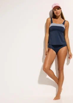 bonprix bonprix Tankini (2 piezas) con tirantes anchos Azul marino