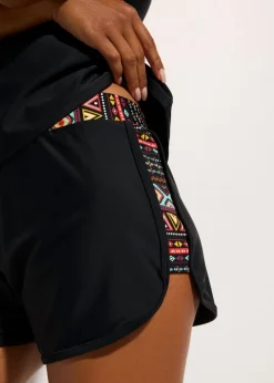 bonprix bonprix Tankini largo con pantalón de baño (2 piezas) Negro estampado Best