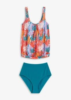 bonprix bonprix Tankini oversize (2 piezas) turquesa profundo Online