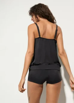 bonprix bonprix Tankini oversize (2 piezas) musgo-negro Clearance