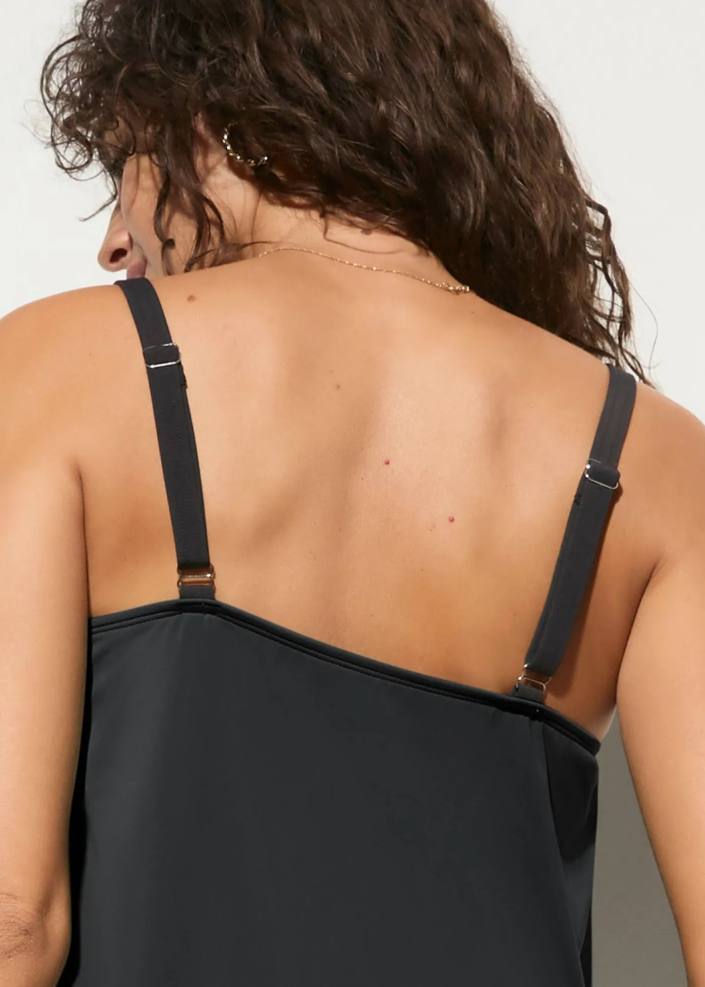 bonprix bonprix Tankini oversize (2 piezas) musgo-negro Clearance