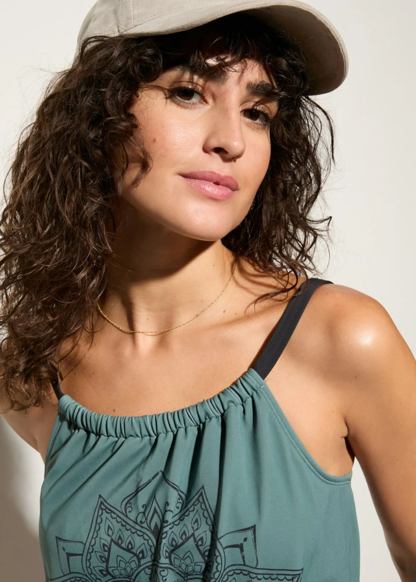 bonprix bonprix Tankini oversize (2 piezas) musgo-negro Clearance