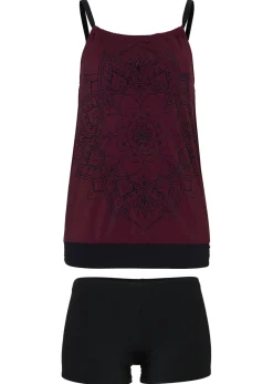 bonprix bonprix Tankini oversize (2 piezas) baya-negro Sale